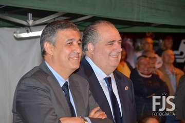 Actuación del humorista Maestro Florido (Foto Francisco Javier Santana)